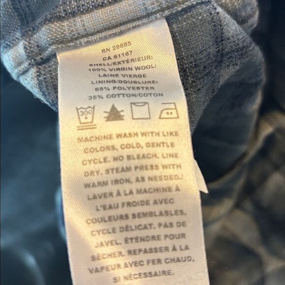 Pendleton men’s large the original board shirt plaid 100% virgin wool - Picture 4 of 6